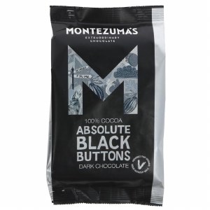 Montezuma's Absolute Black Buttons - 180g