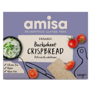 Amisa Gluten Free Buckwheat Crispbread - 120g