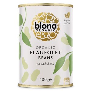 Biona Organic Flageolet Beans - 400g