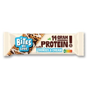 Bites We Love Crispy Cookies & Cream Protein Bar - 50g