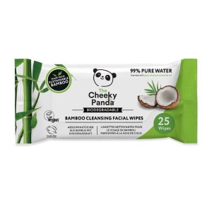 Additional picture of Cheeky Panda Coconut Facial Cleansing - 25 Wipes