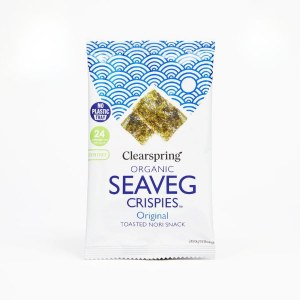 Additional picture of Clearspring Sea Veg Crispies Original - 4g