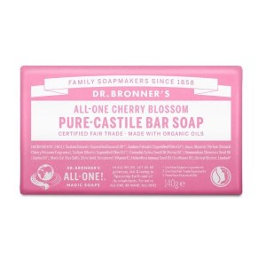 Dr Bronner's Castile Soap Bar Cherry Blossom - 140g
