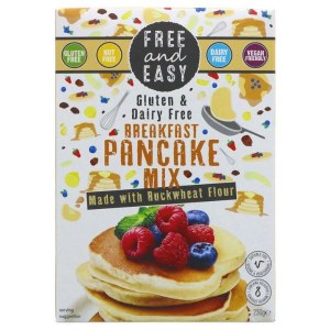 Additional picture of Free & Easy Gluten & Dairy Free Pancake Mix - 230g