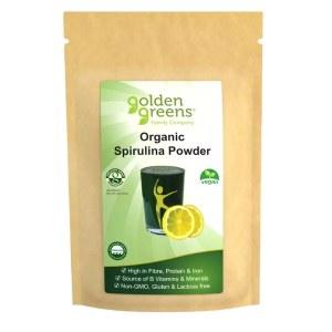 Golden Greens Organic Spirulina Powder - 200g