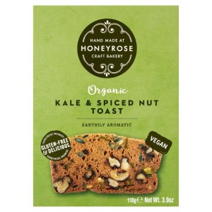 Honeyrose Kale & Nut Toast - 110g