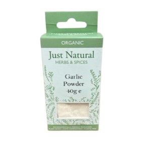 Just Natural Organic Garlic Powder - 40g