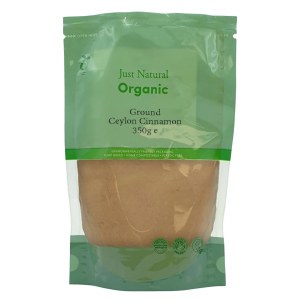 Just Natural Organic Ceylon Cinnamon - 350g