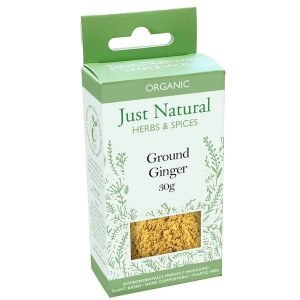 Just Natural Organic Ground Ginger - 30g