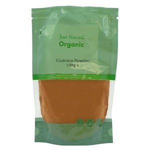 Just Natural Organic Guarana Powder - 200g