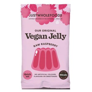 Just Wholefoods Vegan Jelly Crystals Raspberry - 85g