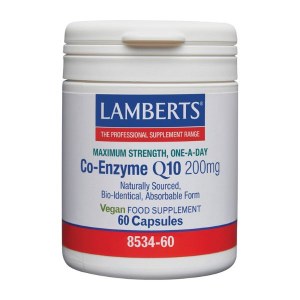 Lamberts Co-Enzyme Q10 200mg - 60 Capsules