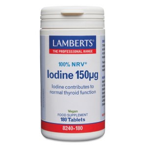 Lamberts Iodine 150ug - 180 Tablets