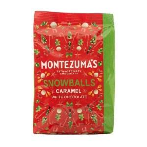 Montezuma's White Choc Caramel Snowballs - 120g