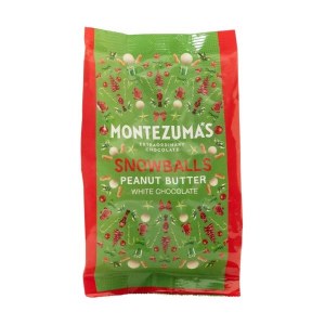 Montezuma's White Choc Peanut Butter Snowballs - 120g