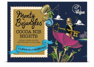 Monty Bojangles Cocoa Nib Nights Vegan Truffles - 100g