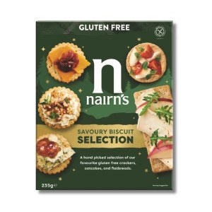 Nairn's Gluten Free Savoury Biscuit Selection - 235g