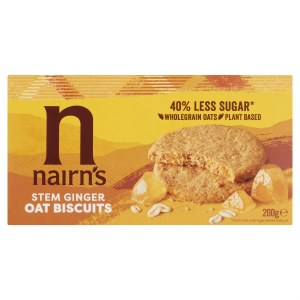 Nairns Stem Ginger Oat Biscuits - 200g