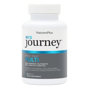 Natures Plus His Journey Once Daily Multi - 30 Tablets