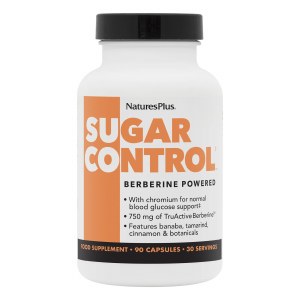 Natures Plus Sugar Control - 90 Capsules