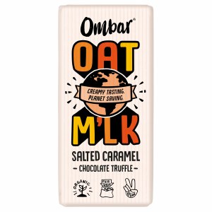 Ombar Oat M'lk Salted Caramel Choc Bar - 70g