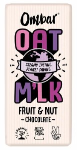 Ombar Oat M'lk Fruit & Nut Choc Bar - 70g