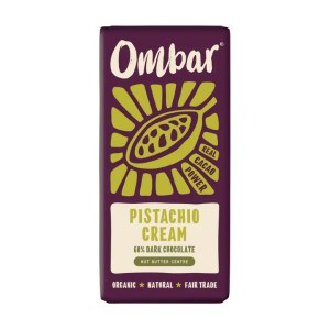 Ombar Pistachio Cream Chocolate Bar (70g)