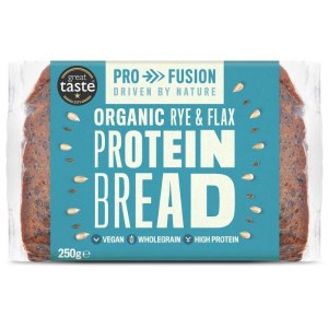 Additional picture of Profusion Protein Bread Rye & Flax - 250g