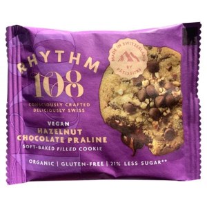 Rhythm 108 Cookie - Choc Hazelnut Praline 50g