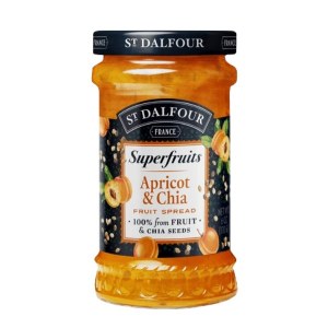 St Dalfour Apricot & Chia Fruit Spread - 284g