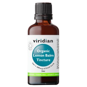 Viridian Organic Lemon Balm Tincture - 50ml