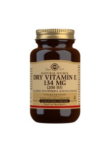 Solgar Natural Source Vitamin E (Dry) 200 IU - 50 Capsules