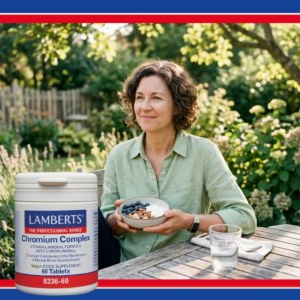 Additional picture of Lamberts Chromium Complex - 60 Tablets