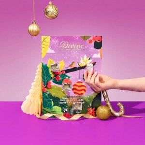 Additional picture of Divine Dark Chocolate Advent Calendar - 85g