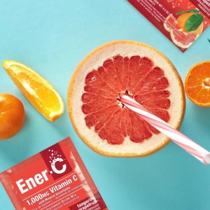 Additional picture of Ener-C Tangerine & Grapefruit Flavour - 30 Sachets