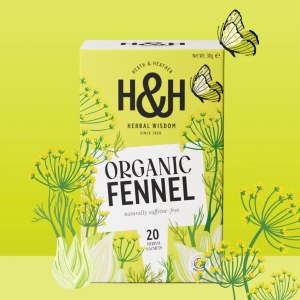 Additional picture of Heath & Heather Organic Fennel Teabags (20's)