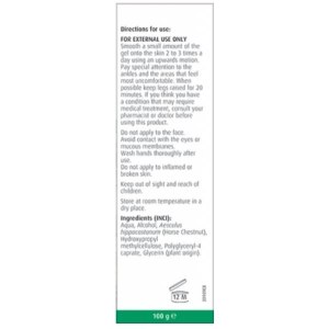 Additional picture of A Vogel Venagel Horse Chestnut Gel - 100g