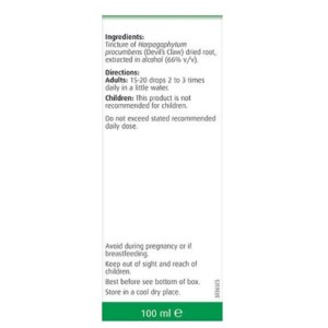 Additional picture of A Vogel Devil's Claw Oral Drops - 100ml