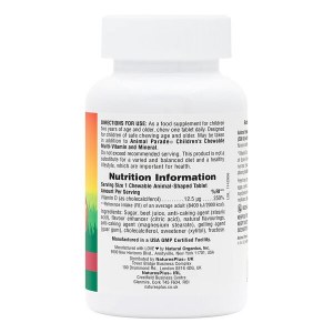 Additional picture of Animal Parade Childrens Vitamin D3 - 90 Tablets