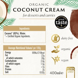 Additional picture of Biona Organic Coconut Cream - 400ml