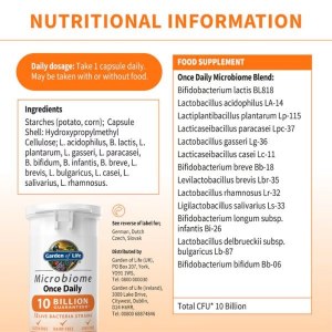 Additional picture of Garden of Life Once Daily Microbiome - 30 Capsules