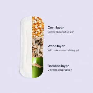 Additional picture of Jude Bamboo All Day Liners - 170g