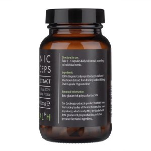 Additional picture of Kiki Health Organic Cordyceps Mushroom - 60 Capsules
