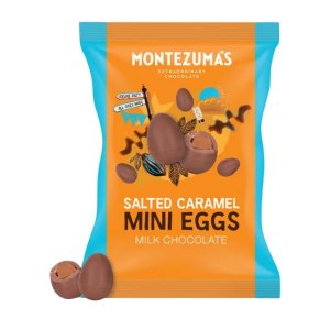 Additional picture of Montezuma's Salted Caramel Mini Eggs - 120g
