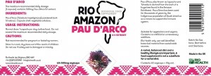 Additional picture of Rio Amazon Pau D'Arco Capsules - Bottle of 60