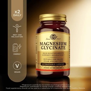 Additional picture of Solgar Magnesium Glycinate - 60 Capsules
