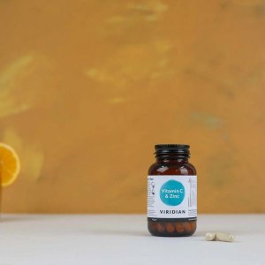 Additional picture of Viridian Vitamin C 500mg +  Zinc - 90 Capsules