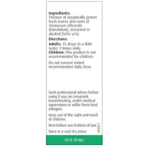 Additional picture of A Vogel Dandelion Tincture 50ml
