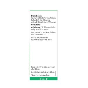 Additional picture of A Vogel Saw Palmetto Drops - 50ml