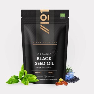 Additional picture of Alpha 01 Organic Black Seed Oil - 120 Capsules